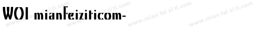 W01 mianfeiziticom字体转换